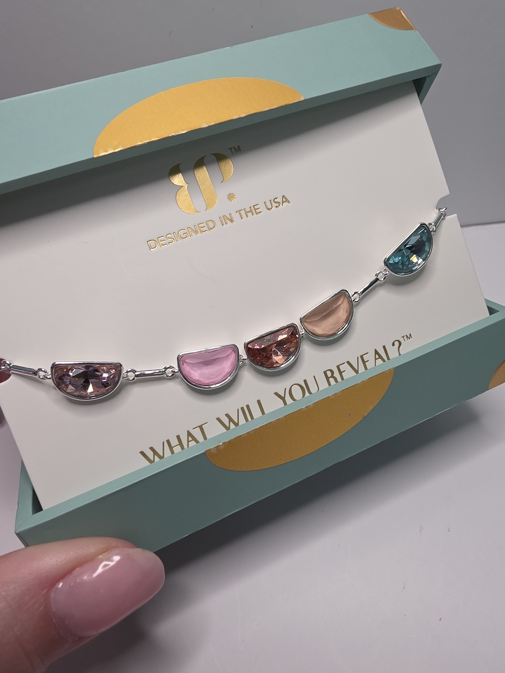 BP Jewel Candy Global Elite Bracelet In Miami Zest On Silver - Picture 2 of 3